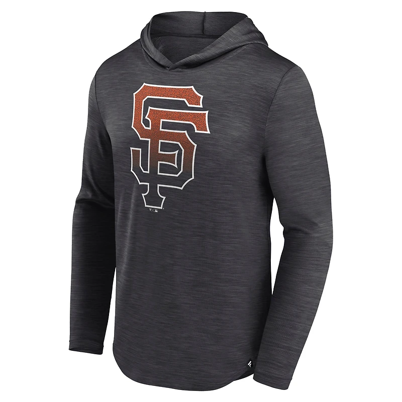 Sweat à capuche Fanatics Charcoal San Francisco Giants pour homme