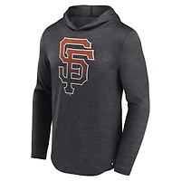 Sweat à capuche Fanatics Charcoal San Francisco Giants pour homme