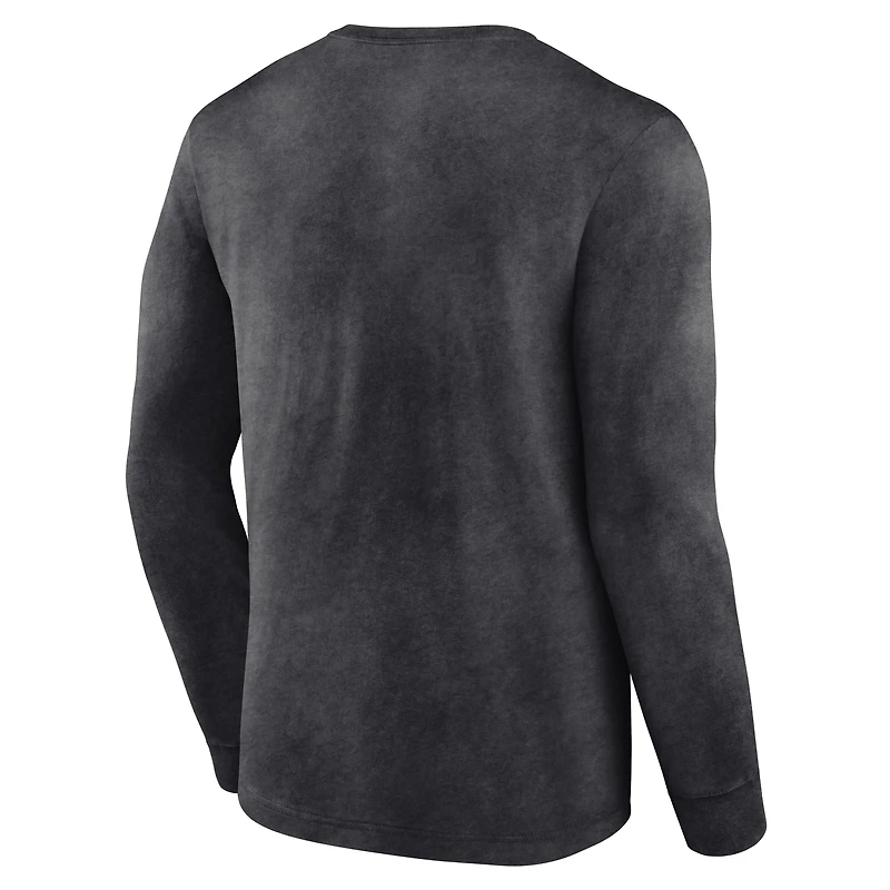 Men's Fanatics Charcoal San Francisco Giants Circus Catch Long Sleeve T-Shirt