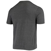 T-shirt triple mélange avec logo officiel patiné Fanatics Charcoal San Francisco Giants pour hommes