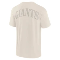 T-shirt emblématique Fanatics pour homme, couleur crème, San Francisco Giants Elements