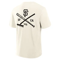 T-shirt Fanatics crème pour homme