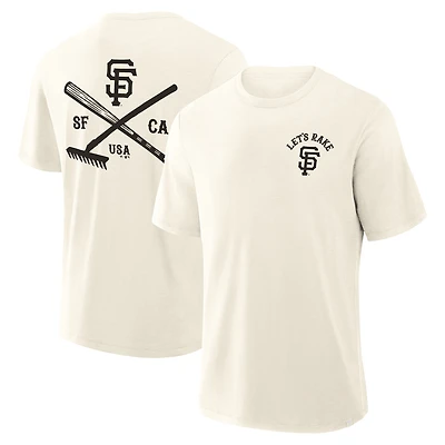 T-shirt Fanatics crème pour homme
