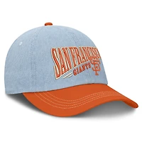 Casquette ajustable Fanatics Denim San Francisco Giants Retire pour homme