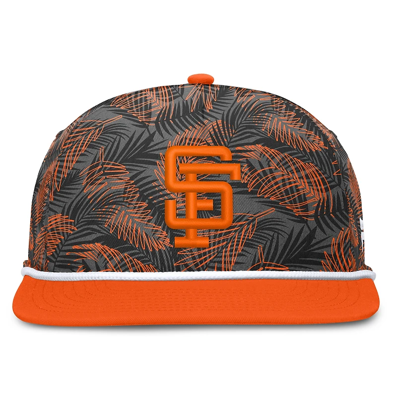 Men's Fanatics Gray/Orange San Francisco Giants Spring Training Moon Golfer Adjustable Hat