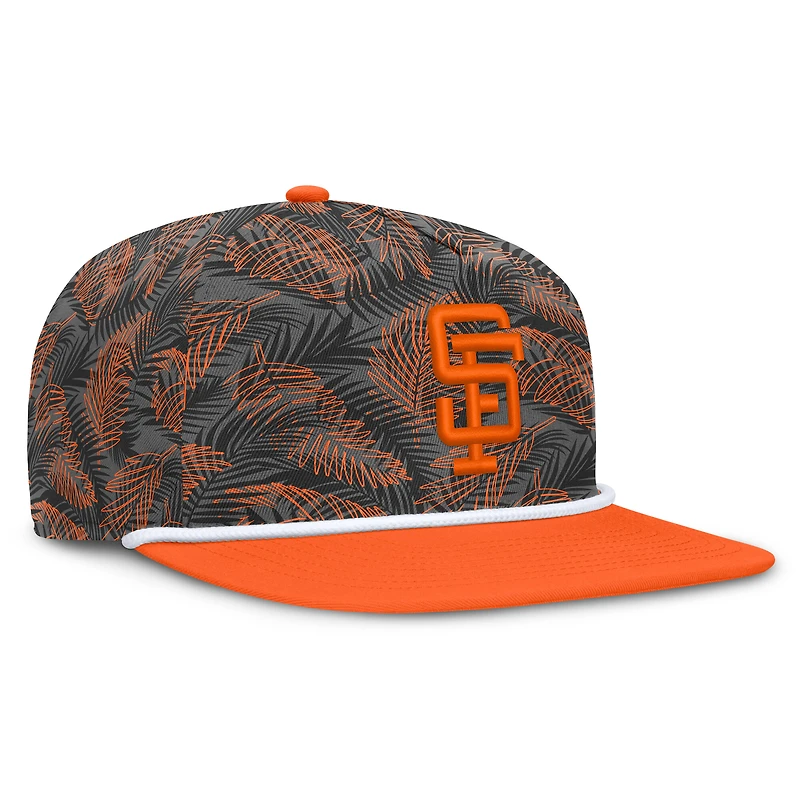 Men's Fanatics Gray/Orange San Francisco Giants Spring Training Moon Golfer Adjustable Hat
