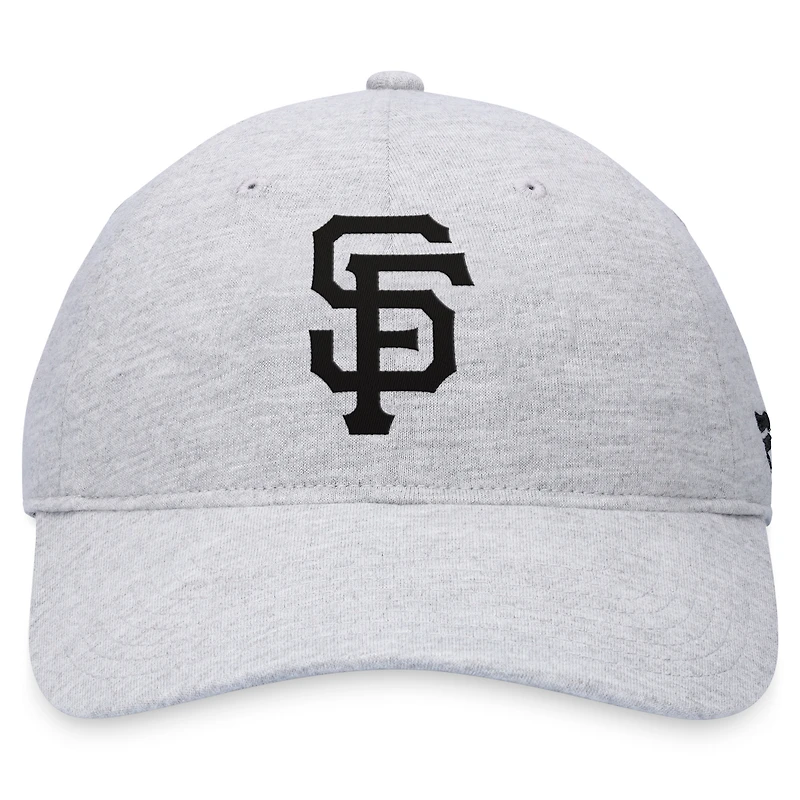 Casquette réglable avec logo Fanatics gris des Giants de San Francisco pour hommes