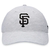 Casquette réglable avec logo Fanatics gris des Giants de San Francisco pour hommes