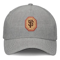Men's Fanatics Gray San Francisco Giants Signature Elements Cork Patch A-Frame Adjustable Hat