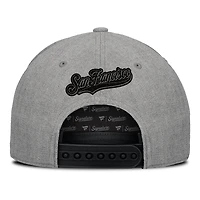 Men's Fanatics Gray San Francisco Giants Signature Elements Cork Patch A-Frame Adjustable Hat