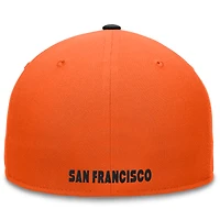 Men's Fanatics Orange/Black San Francisco Giants Fundamental Two-Tone Fitted Hat