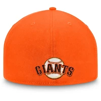 Casquette ajustée Orange San Francisco Giants Team Core Fanatics pour hommes