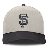 Men's Fanatics Stone/Graphite San Francisco Giants Wonder A-Frame Adjustable Hat