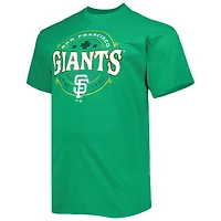 T-shirt celtique Big & Tall des Giants de San Francisco Kelly Green pour homme