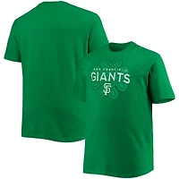 T-shirt homme vert Kelly des Giants de San Francisco et Celtics