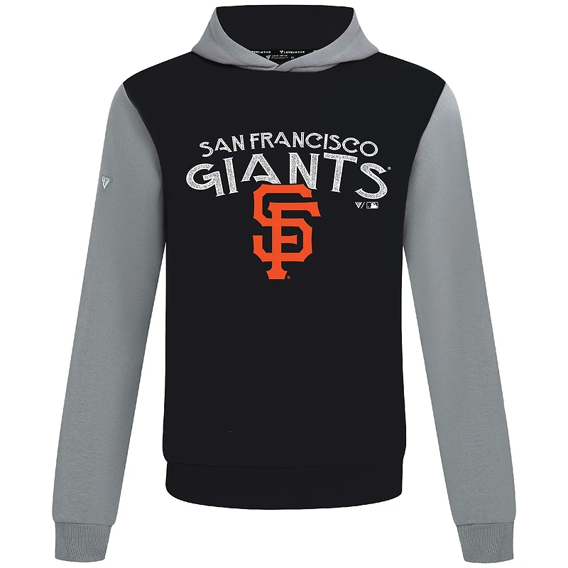 Sweat à capuche noir Levelwear pour homme des Giants de San Francisco Accolade Ultimate Mission