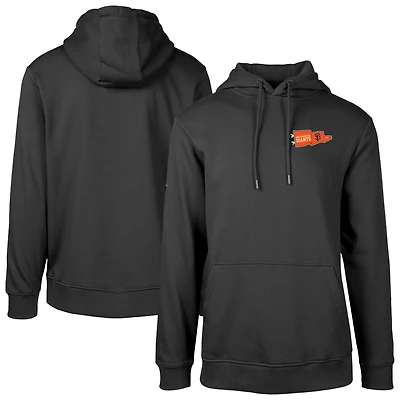 Men's Levelwear Black San Francisco Giants Podium Rafters Pullover Hoodie