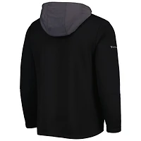 Men's Levelwear Black San Francisco Giants Ruckus Quarter-Zip Hoodie