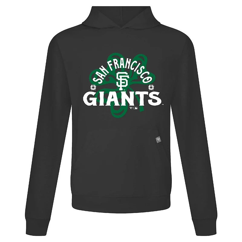 Sweat à capuche noir pour homme San Francisco Giants St. Patrick's Day Relay Shamrock
