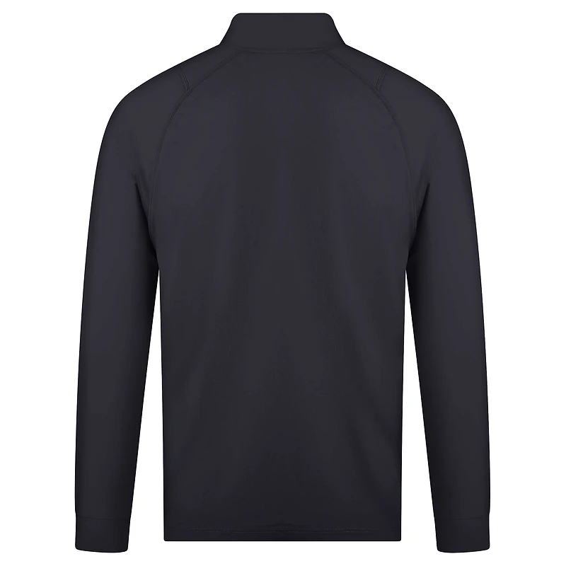 Men's Levelwear Black San Francisco Giants Theory Insignia 2.0 Quarter-Zip Pullover Top