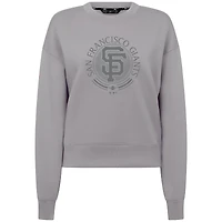 Men's Levelwear Gray San Francisco Giants Sponge Pullover Sweatshirt