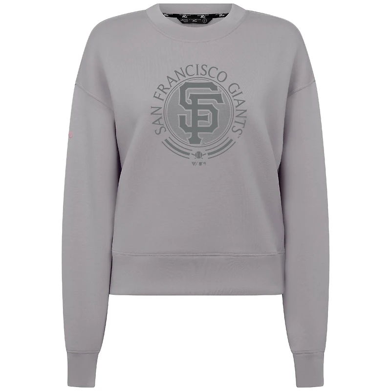Sweat-shirt blanc à manches longues pour homme Levelwear des Giants de San Francisco