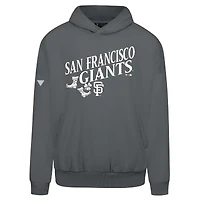 Men's Levelwear  Gray San Francisco Giants St. Patrick's Day Pullover Hoodie