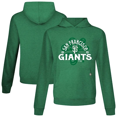 Sweat à capuche vert San Francisco Giants St. Patrick's Day Relay Shamrock pour homme Levelwear