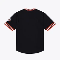 Men's Mitchell & Ness  Black San Francisco Giants Wild Pitch Ringer T-Shirt