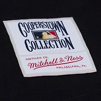 T-shirt Mitchell & Ness noir San Francisco Giants Wild Pitch Ringer pour homme
