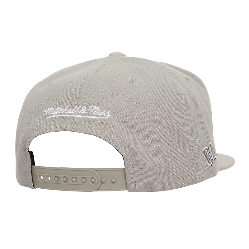 Casquette Snapback grise pour homme Mitchell & Ness des San Francisco Giants