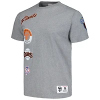 Men's Mitchell & Ness Heather Gray San Francisco Giants Cooperstown Collection City T-Shirt