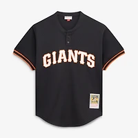 Maillot d'entraînement authentique Mitchell & Ness Matt Williams noir des Giants de San Francisco pour homme