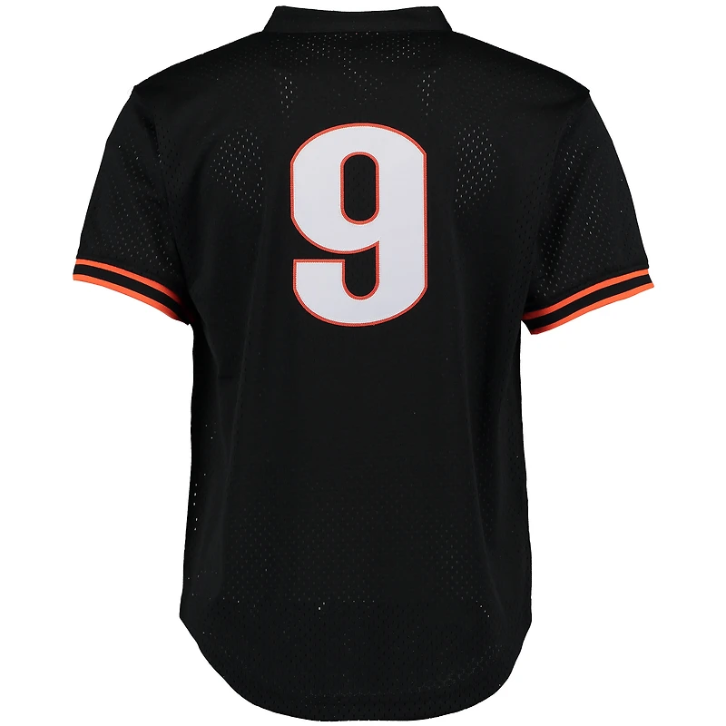 Maillot d'entraînement au bâton en maille Mitchell & Ness Matt Williams noir San Francisco Giants Cooperstown pour hommes