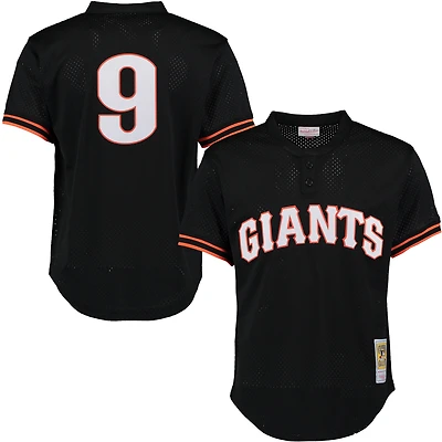 Maillot d'entraînement au bâton en maille Mitchell & Ness Matt Williams noir San Francisco Giants Cooperstown pour hommes