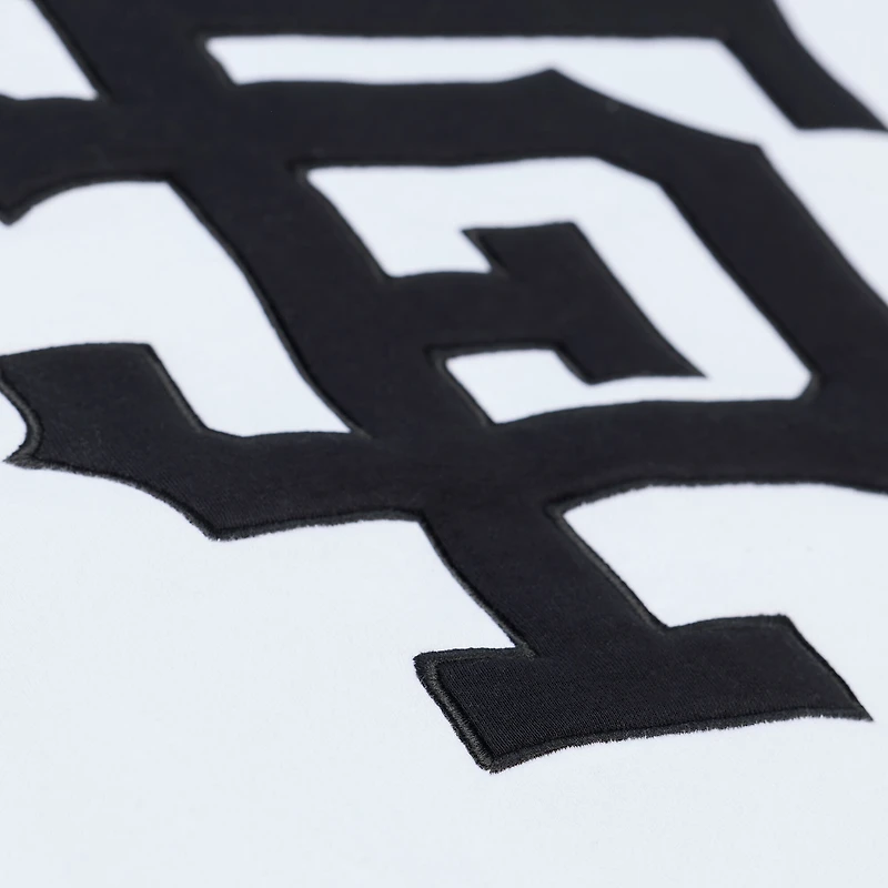 Men's Mitchell & Ness White San Francisco Giants Cooperstown Collection Fleece Hoodie