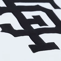 Men's Mitchell & Ness  White San Francisco Giants Cooperstown Collection Fleece Hoodie