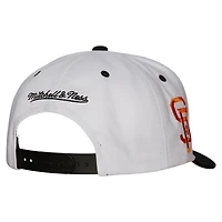 Casquette Snapback Pro Crown Collection Cooperstown des Giants de San Francisco Mitchell & Ness pour homme, blanc
