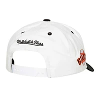Men's Mitchell & Ness White San Francisco Giants Cooperstown Collection Tail Sweep Pro Snapback Hat