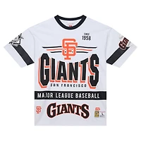 Men's Mitchell & Ness White San Francisco Giants Cooperstown Collection Team Origins Premium T-Shirt