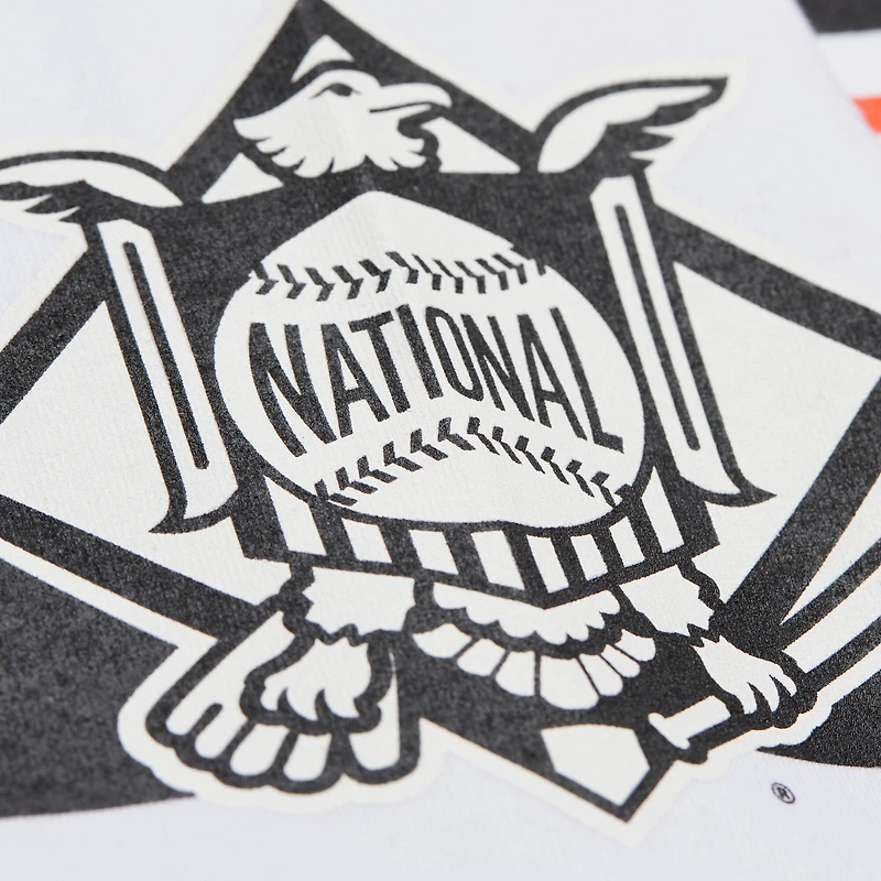 Men's Mitchell & Ness White San Francisco Giants Cooperstown Collection Team Origins Premium T-Shirt