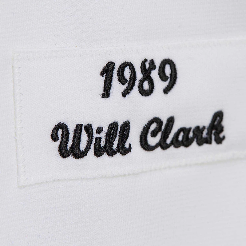 Men's Mitchell & Ness Will Clark White San Francisco Giants Cooperstown Collection 1989 Authentic Jersey