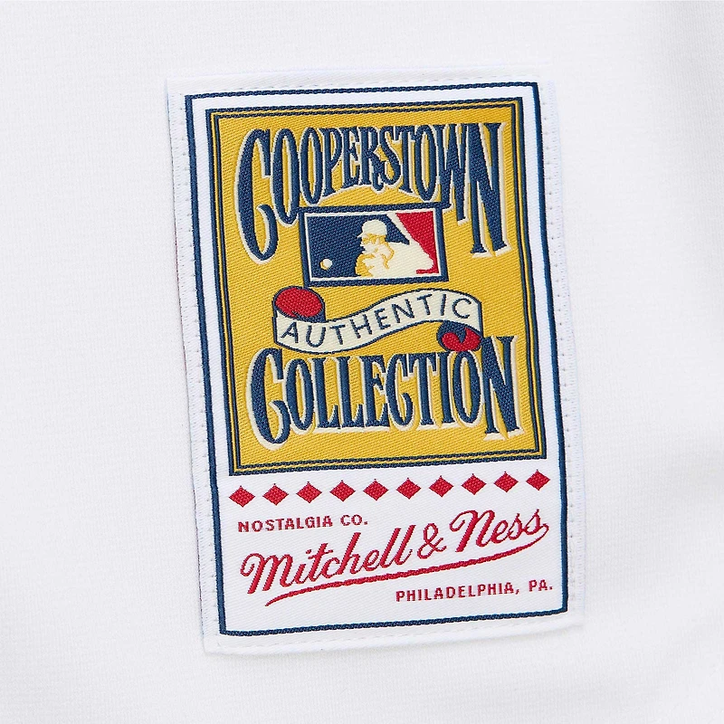 Maillot authentique Mitchell & Ness Will Clark blanc des Giants de San Francisco, collection Cooperstown 1989.