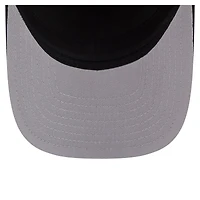 Men's New Era  Black/Natural San Francisco Giants Grained 9FIFTY A-Frame Trucker Adjustable Hat