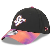 Men's New Era  Black/Orange San Francisco Giants 2025 City Connect 39THIRTY Flex Hat