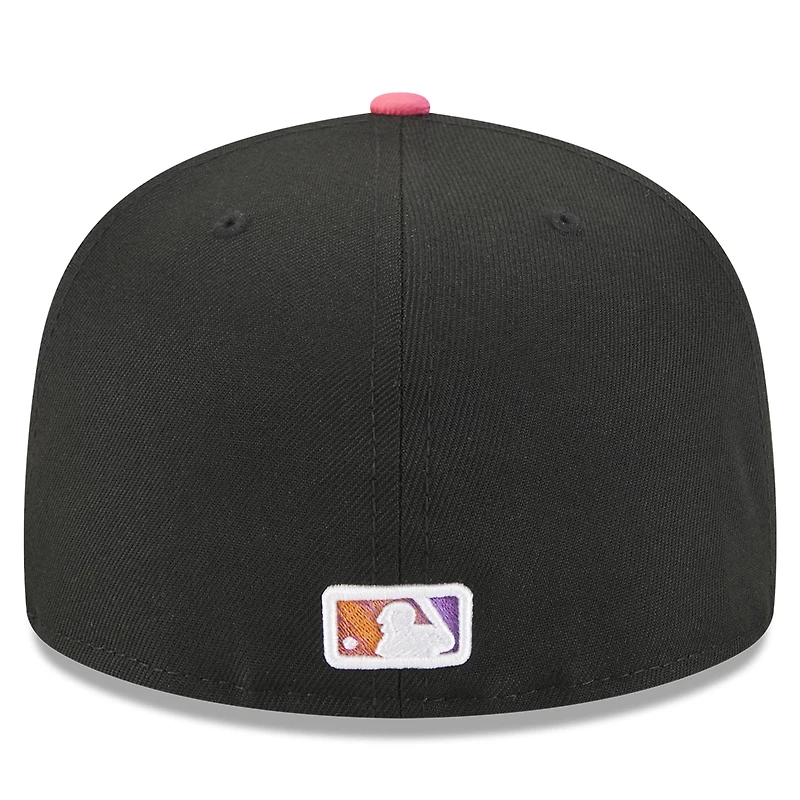 Men's New Era Black/Orange San Francisco Giants 2025 City Connect 59FIFTY Fitted Hat