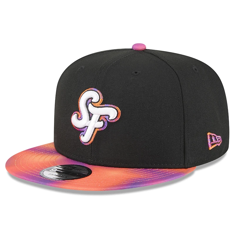 Men's New Era  Black/Orange San Francisco Giants 2025 City Connect 9FIFTY Snapback Hat