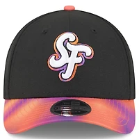 Casquette ajustable City Connect 9FORTY M-Crown 2025 des Giants de San Francisco pour homme, New Era, noir/orange