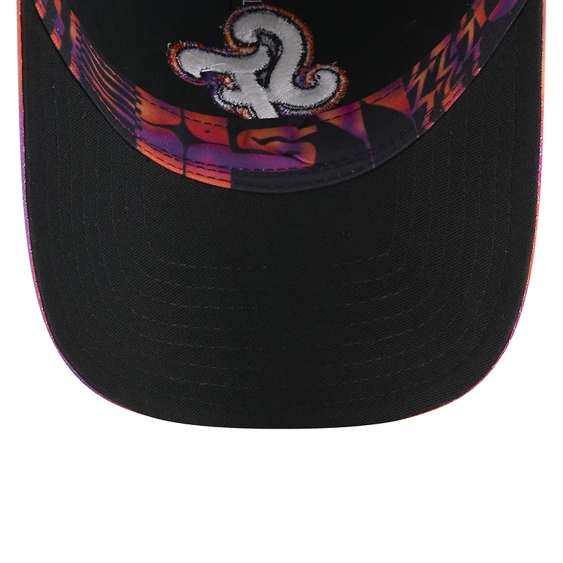 Casquette ajustable City Connect 9TWENTY 2025 New Era noire/orange pour homme des Giants de San Francisco