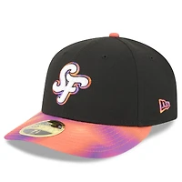 Casquette ajustée 59FIFTY City Connect 2025 New Era noire/orange pour homme des Giants de San Francisco
